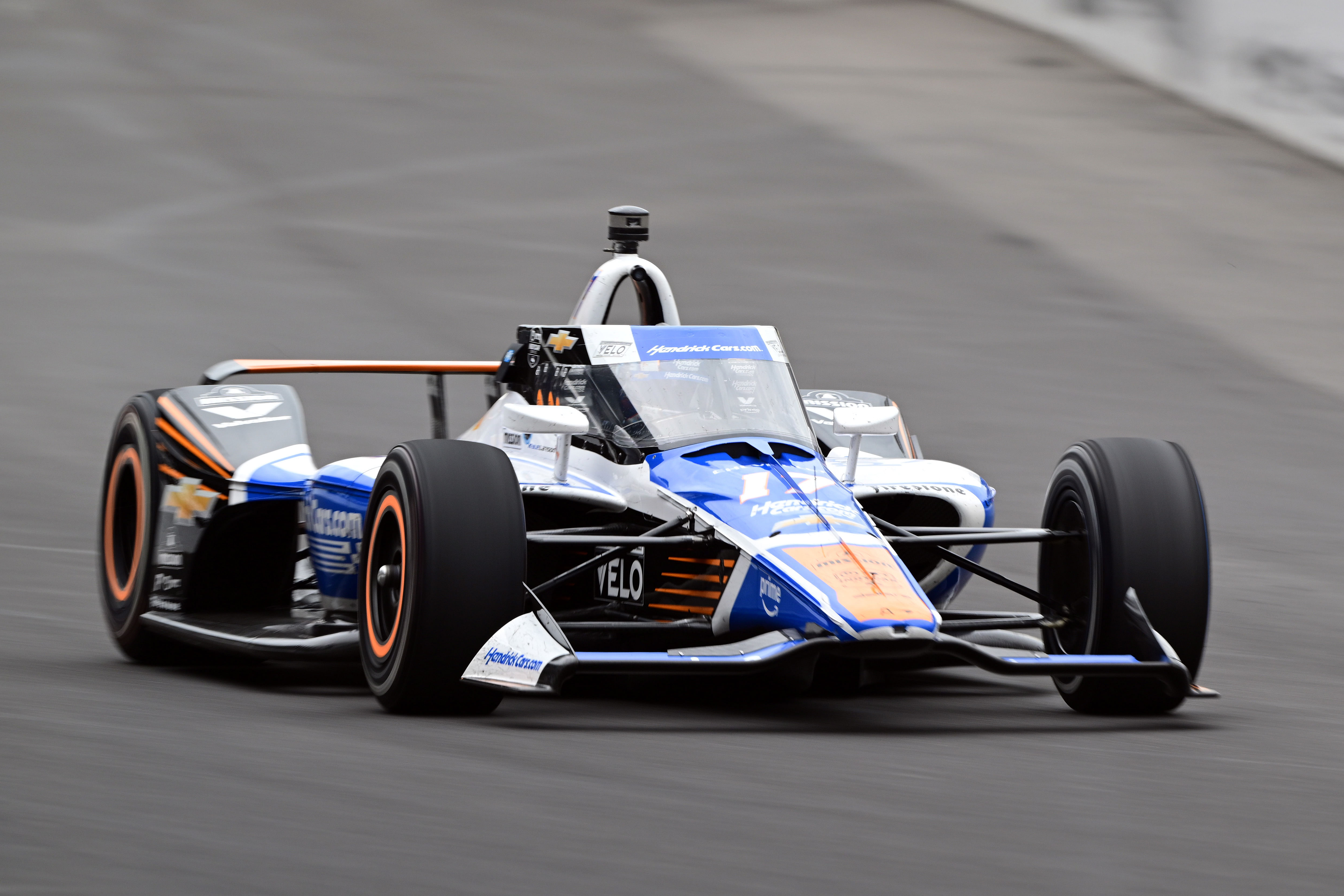 Kyle Larson at the Indianapolis 500 - Source: Imagn